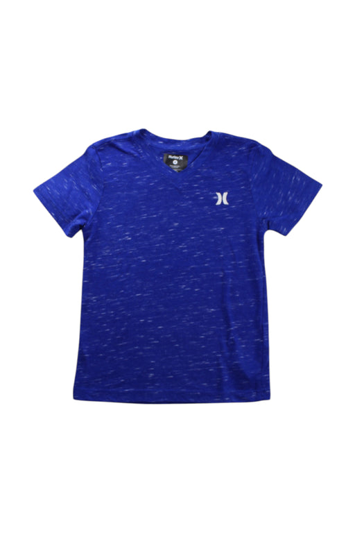 A Blue Short Sleeve T Shirts from Hurley in size 5T for boy. (Front View)