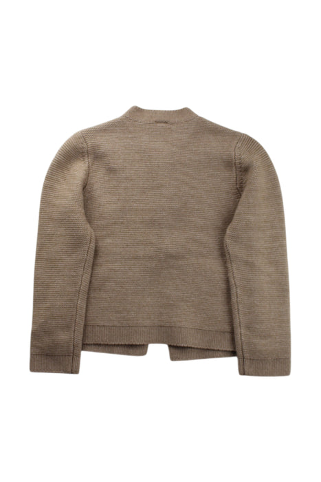 A Beige Blazers from Pepa London in size 4T for neutral. (Back View)