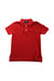 A Red Short Sleeve Polos from Polo Ralph Lauren in size 4T for boy. (Front View)