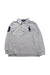 A Grey Long Sleeve Polos from Polo Ralph Lauren in size 4T for boy. (Front View)