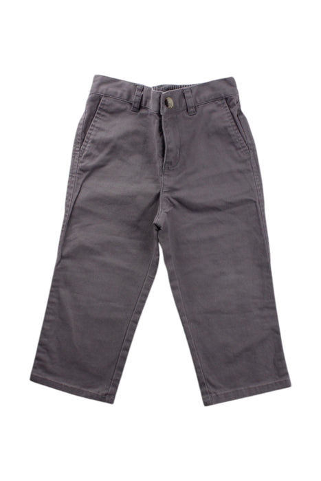 A Grey Casual Pants from Ralph Lauren in size 12-18M for boy. (Front View)