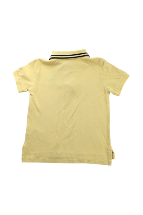 A Yellow Short Sleeve Polos from Polo Ralph Lauren in size 3T for boy. (Back View)
