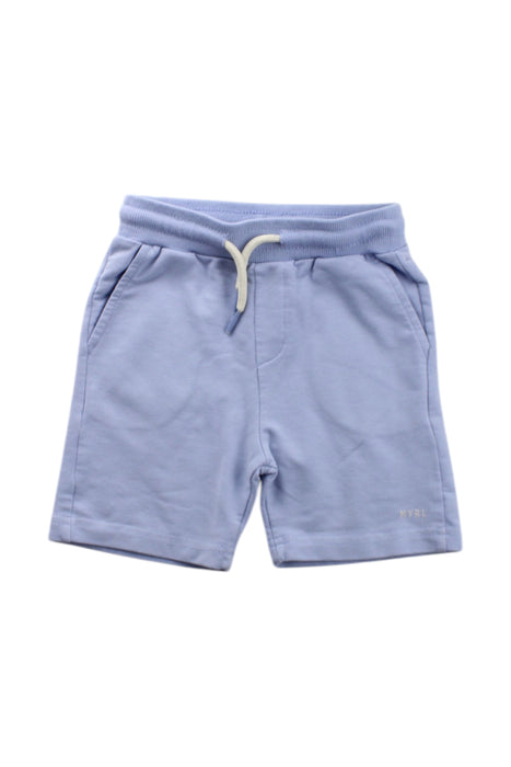 A Blue Shorts from Mayoral in size 3T for neutral. (Front View)