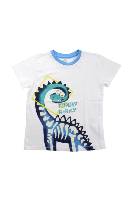 A Multicolour Short Sleeve T Shirts from Chicco in size 5T for boy. (Front View)