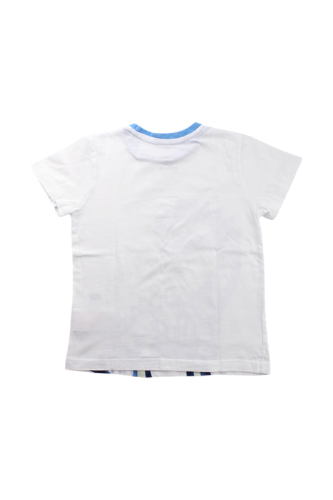 A Multicolour Short Sleeve T Shirts from Chicco in size 5T for boy. (Back View)