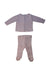 A Taupe Pants Sets from Jacadi in size 0-3M for girl. (Back View)