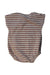 A Beige Sleeveless Bodysuits from 1 + in the family in size 0-3M for girl. (Back View)