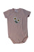 A Peach Short Sleeve Bodysuits from Seed in size 6-12M for girl. (Front View)