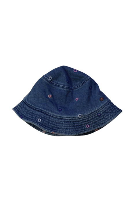 A Blue Sun Hats from Seed in size O/S for girl. (Front View)