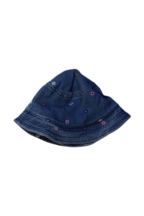 A Blue Sun Hats from Seed in size O/S for girl. (Back View)