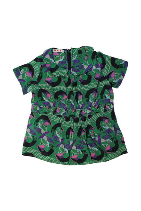 A Multicolour Short Sleeve Dresses from Marni in size 12-18M for girl. (Front View)