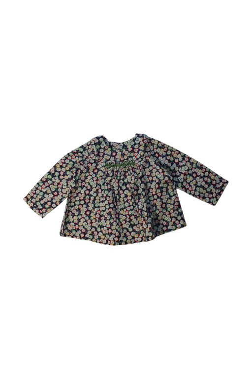A Multicolour Long Sleeve Dresses from Bonpoint in size 6-12M for girl. (Front View)