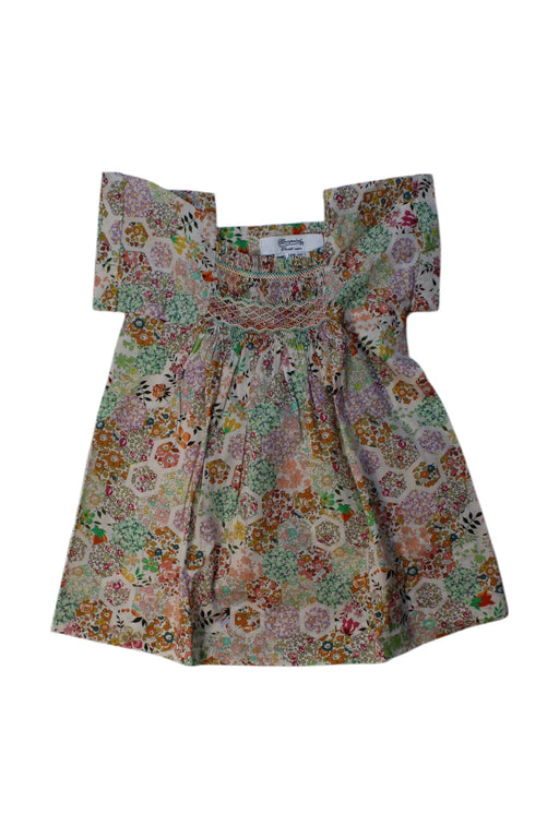 A Multicolour Short Sleeve Dresses from Bonpoint in size 6-12M for girl. (Front View)