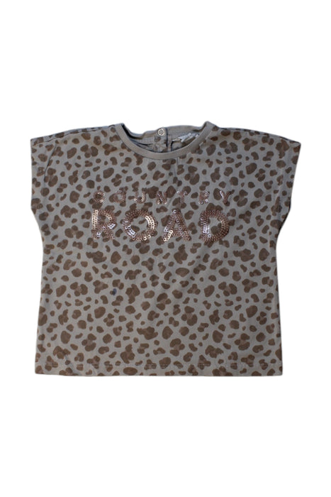 A Brown Short Sleeve Tops from Country Road in size 12-18M for girl. (Front View)