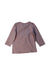 A Beige Long Sleeve T Shirts from Seed in size 6-12M for girl. (Back View)