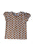 A White Short Sleeve Tops from Seed in size 6-12M for girl. (Front View)