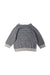A Navy Sweatshirts from Seed in size 12-18M for neutral. (Back View)