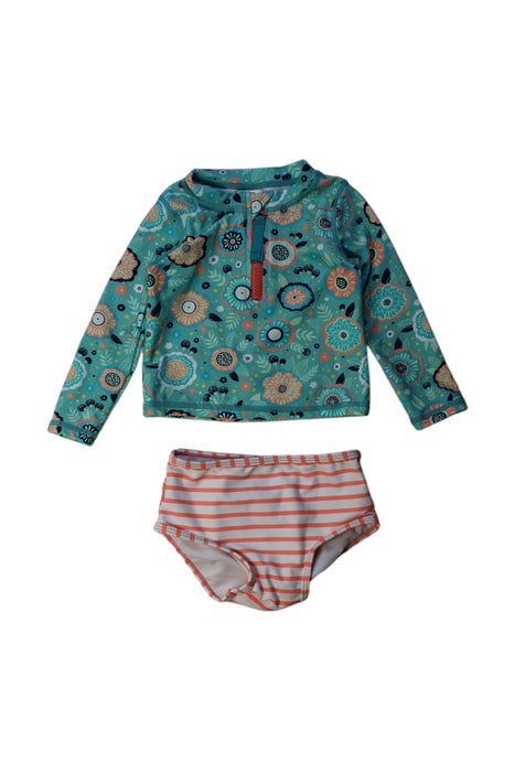 A Multicolour Swim Sets from RuffleButts in size 18-24M for girl. (Front View)