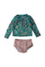 A Multicolour Swim Sets from RuffleButts in size 18-24M for girl. (Front View)