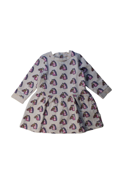 A Multicolour Long Sleeve Dresses from Stella McCartney in size 6-12M for girl. (Front View)
