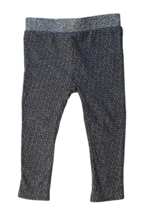 A Blue Leggings from Seed in size 6-12M for girl. (Front View)
