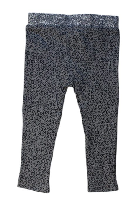 A Blue Leggings from Seed in size 6-12M for girl. (Back View)