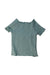 A Blue Short Sleeve Tops from Seed in size 3T for girl. (Front View)