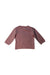 A Pink Long Sleeve Tops from mini kardi in size 12-18M for girl. (Back View)