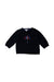 A Navy Long Sleeve Tops from purebaby in size 6-12M for boy. (Front View)