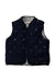 A Navy Outerwear Vests from Seed in size 3-6M for boy. (Front View)