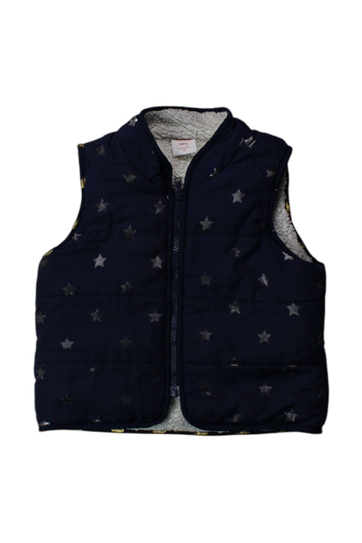 A Navy Outerwear Vests from Seed in size 3-6M for boy. (Front View)