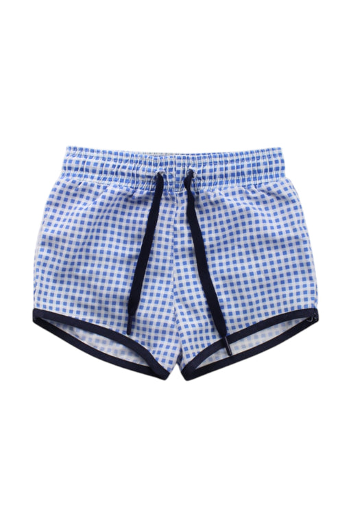 A Blue Swim Shorts from Minnow in size 3T for boy. (Front View)
