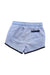 A Blue Swim Shorts from Minnow in size 3T for boy. (Back View)