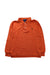 A Orange Long Sleeve Polos from Polo Ralph Lauren in size 5T for boy. (Front View)