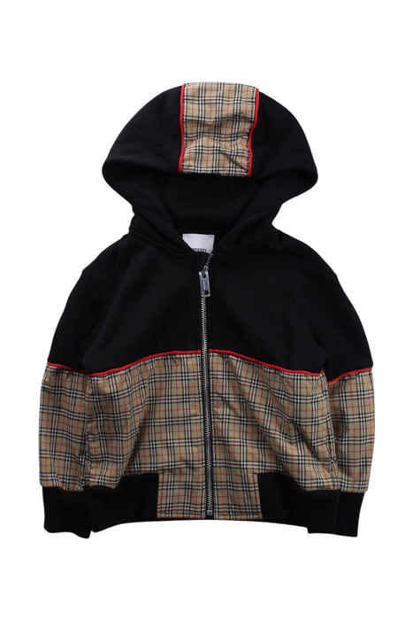 A Multicolour Zippered Sweatshirts from Burberry in size 3T for neutral. (Front View)