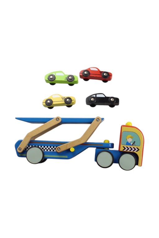 A Multicolour Cars Trucks Trains & Remote Control from Le Toy Van in size O/S for neutral. (Front View)