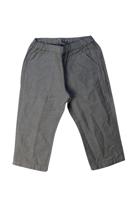 A Grey Casual Pants from Bonpoint in size 2T for neutral. (Front View)