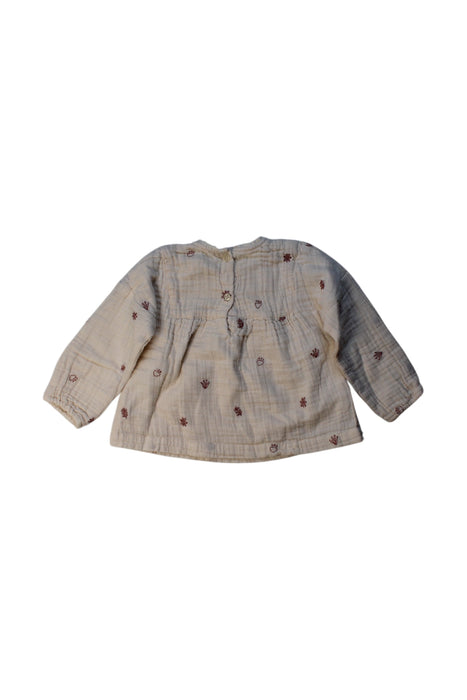 A Multicolour Long Sleeve Tops from Bonheur du Jour in size 6-12M for girl. (Back View)
