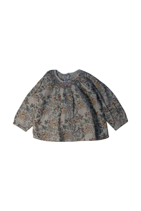 A Multicolour Long Sleeve Tops from Marie Puce in size 2T for girl. (Front View)