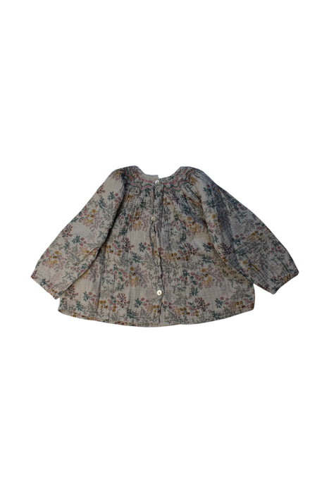 A Multicolour Long Sleeve Tops from Marie Puce in size 2T for girl. (Back View)