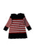 A Red Sweater Dresses from Jacadi in size 6-12M for girl. (Back View)