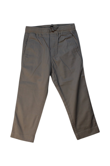 A Grey Casual Pants from Crewcuts in size 4T for boy. (Front View)