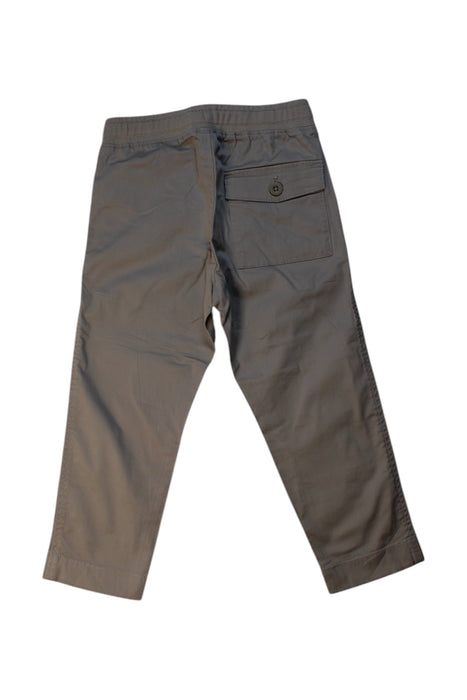 A Grey Casual Pants from Crewcuts in size 4T for boy. (Back View)