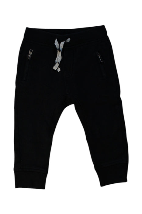A Black Sweatpants from Crewcuts in size 2T for boy. (Front View)