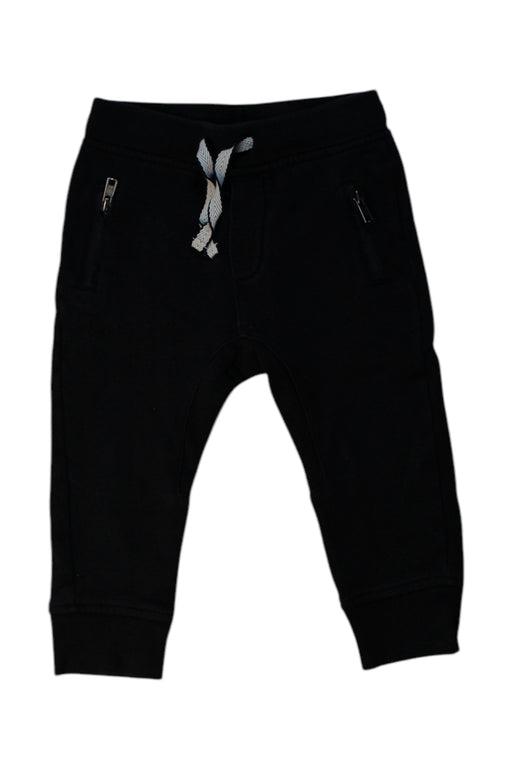 A Black Sweatpants from Crewcuts in size 2T for boy. (Front View)