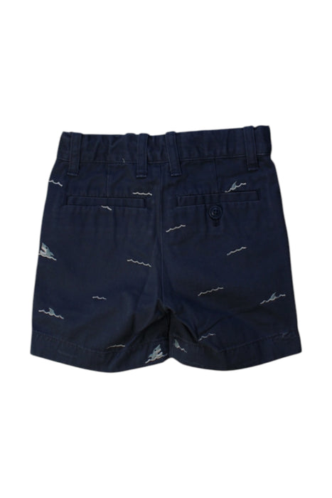 A Navy Shorts from Crewcuts in size 2T for boy. (Back View)