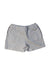 A White Shorts from Petit Bateau in size 6-12M for neutral. (Back View)