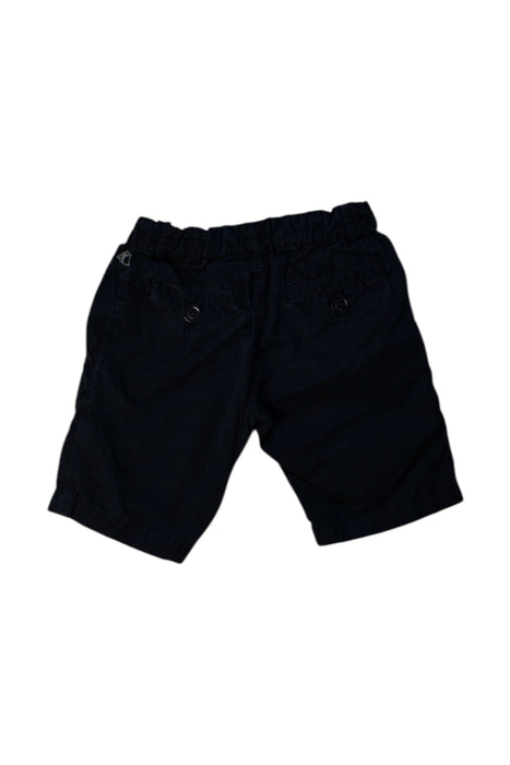 A Black Shorts from Petit Bateau in size 3T for boy. (Back View)