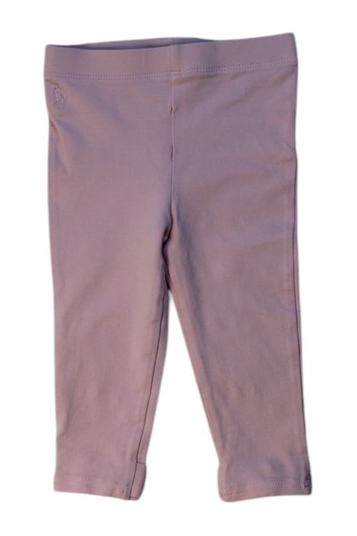 A Pink Leggings from Ralph Lauren in size 6-12M for girl. (Front View)