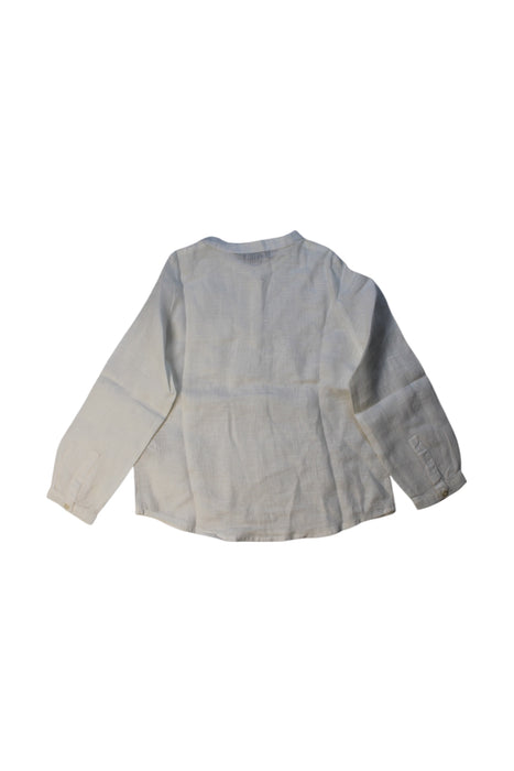 A White Long Sleeve Shirts from Bonpoint in size 3T for boy. (Back View)